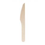 Fiesta Compostable Disposable Wooden Knives (100 pack)