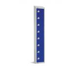 Elite Eight Door 300mm Deep Lockers Blue