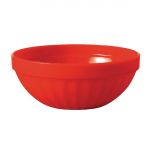 Olympia Kristallon Polypropylene Bowls Red 103mm (12 pack)