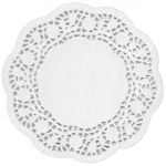 Olympia Round Paper Doilies 240mm (Pack of 250)