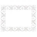 Olympia Rectangular Paper Doilies 400mm (250 Pack)