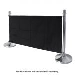 Bolero Black Canvas Barrier