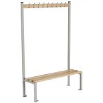 Single Sided Coat Hanger Bench 1200mm