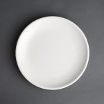 Olympia Cafe Coupe Plates White 205mm 8" (12 Pack)