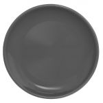 Olympia Cafe Coupe Plate Charcoal - 205mm 8" (Box 12) (Pack of 12)