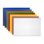 Hygiplas High Density Antibacterial Chopping Board Set 450x305x10mm (7 pack)