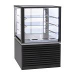 Roller Grill Panoramic Refrigerated Display Cabinet FSC Black