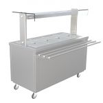 Parry Flexi-Serve Hot Cupboard with Wet Bain Marie Top and Quartz Heated Gantry FS-HBW