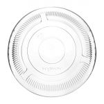 Vegware 96 Series Compostable Cold Cup Flat Lids No Hole 12/16oz (1000 pack)