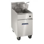 Imperial Single Tank Twin Basket Freestanding Gas Fryer IFS-75-OP