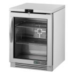 True 1 Glass Hinged Door Under Counter Fridge TUC-24G-HC-FGD01