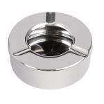 Olympia Stainless Steel Windproof Ashtray 90mm (Pack of 6)