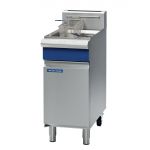 Blue Seal Single Tank Twin Basket Free Standing Gas Fryer GT18