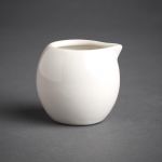 Olympia Cafe Milk Jug White - 70ml 2.36fl oz (Box 6) (Pack of 6)