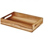 Churchill Alchemy Buffetscape Medium Wooden Crate 300 x 200 x 48mm (Pack of 4)