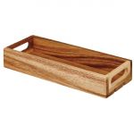 Churchill Alchemy Buffetscape Small Wooden Crate 300 x 118 x 48mm (Pack of 4)