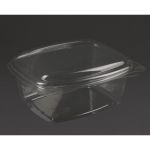 Vegware Compostable PLA Hinged-Lid Deli Containers