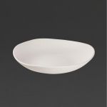 Churchill Alchemy Melamine Trace Bowls White 380mm (2 Pack)