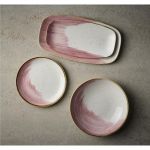 Churchill Stonecast Accents Petal Pink Evolve Coupe Plate 220mm (12 Pack)