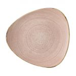 Churchill Stonecast Raw Terracotta Lotus Plate 229mm (12 Pack)
