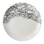 Churchill Kintsugi Accents Quartz Black Evolve Coupe Plate 286mm (12 Pack)