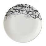 Churchill Kintsugi Accents Quartz Black Evolve Coupe Plate 165mm (12 Pack)
