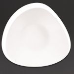 Churchill Lotus Triangular Shallow Bowls White 238mm (Pack of 12)