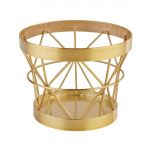 APS+ Metal Basket Gold Brushed 80 x 105mm