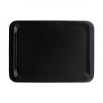 Cambro Capri Tray Smooth Surface Black