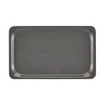 Cambro Capri Tray Smooth Surface Charcoal