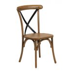 Bristol Dining Chair Weathered Oak (2 Pack)