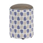 Alfresco Cylinder Ash Stool Marine (2 pack)