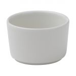 Churchill Super Vitrified Nourish Straight Sided Dip Pots White 75mm (12 Pack)