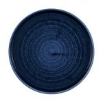 Churchill Stonecast Plume Walled Plates Ultramarine 220mm (6 Pack)