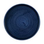 Churchill Stonecast Plume Walled Plates Ultramarine 260mm (Pack of 6)