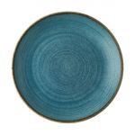 Churchill Stonecast Raw Evolve Coupe Plates Teal 165mm (12 Pack)