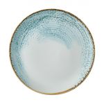 Churchill Homespun Accents Aquamarine Evolve Coupe Plates 285mm (12 Pack)