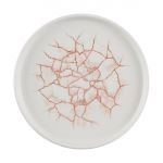 Churchill Studio Prints Kintsugi Walled Plates Coral 220mm (6 pack)