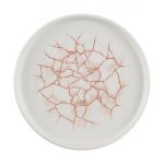 Churchill Studio Prints Kintsugi Walled Plates Coral 220mm (Pack of 6)