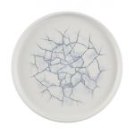 Churchill Studio Prints Kintsugi Pearl Walled Plates Grey 220mm (Pack of 6)