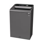 Rubbermaid Configure Container with Landfill Label Black