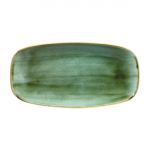 Churchill Stonecast Rectangular Plates Samphire Green 153 x 298mm (Pack of 12)