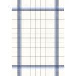 Dunisoft Towel Napkin Blue Check 38x54cm (Pack of 250)