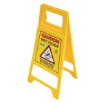 SYR Safe Guard Non-Tip Wet Floor Safety Sign