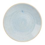 Churchill Stonecast Deep Coupe Plates Duck Egg Blue 225mm (Pack of 12)