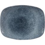 Churchill Studio Prints Raku Rectangular Plate Topaz Blue 261mm (12 Pack)