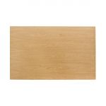 Bolero Pre-drilled Rectangular Table Top Natural Ash Veneer 1100 x 700mm