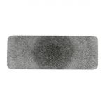 Churchill Raku Rectangular Tiles Quartz Black 140 x 376mm (4 Pack)