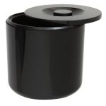 Beaumont Insulated Round Ice Bucket Black