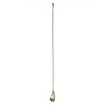 Beaumont Collinson Antique Brass Plated Spoon 450mm